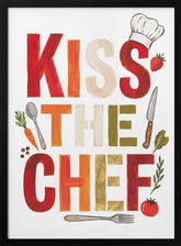 Kiss The Chef – art print by Andreas Magnusson