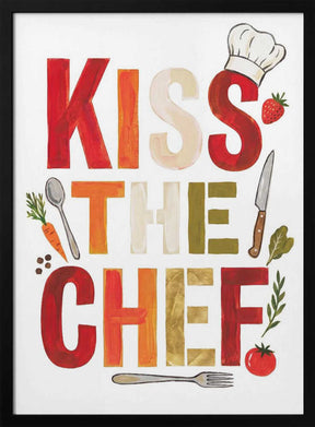 Kiss The Chef – art print by Andreas Magnusson