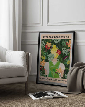 Into the Garden (blonde) Poster