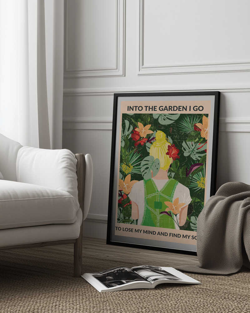 Into the Garden (blonde) Poster