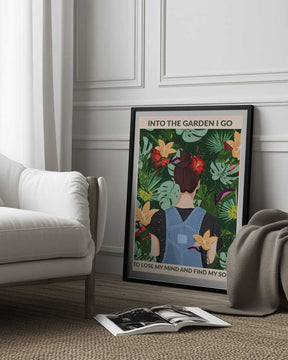 Into the Garden Standard Wall Art Poster