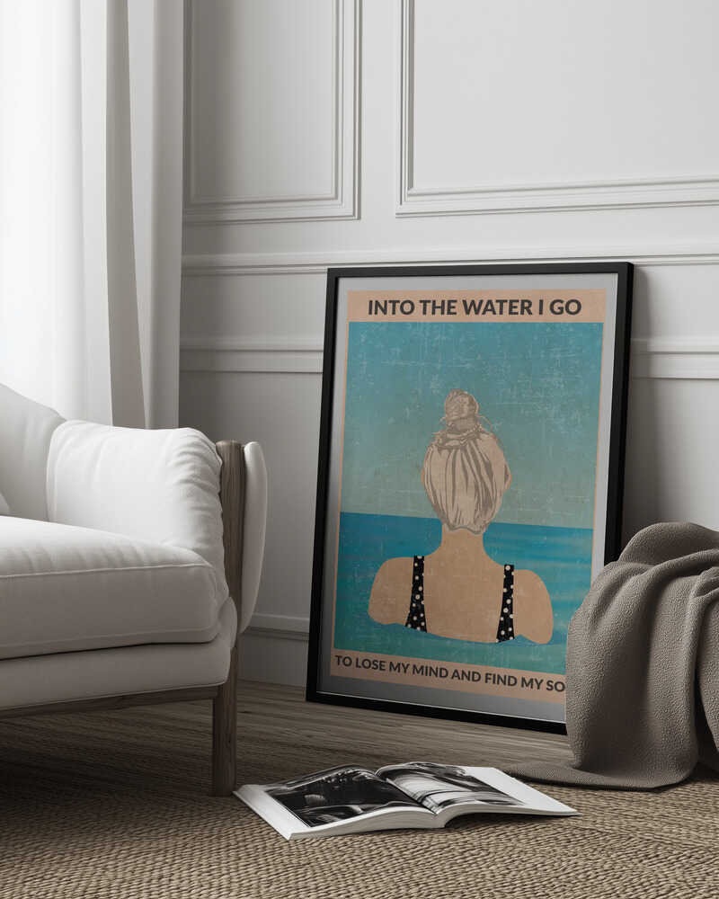 Into the Water (silver) Poster