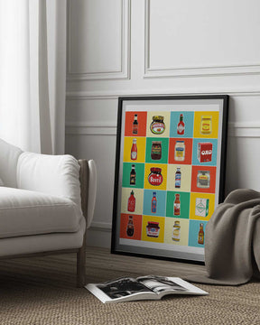 Taxonomy of Condiments Poster