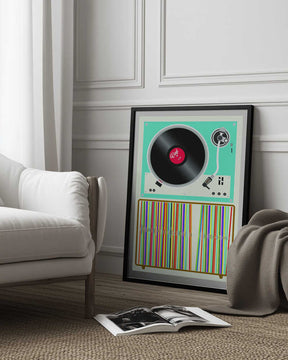 Vinyl Stack Poster