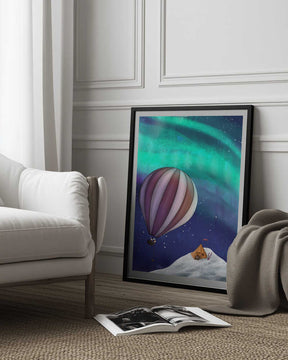 Hot air balloon trip Poster