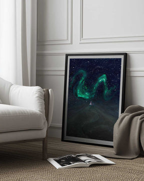 Under the Northern lights Poster