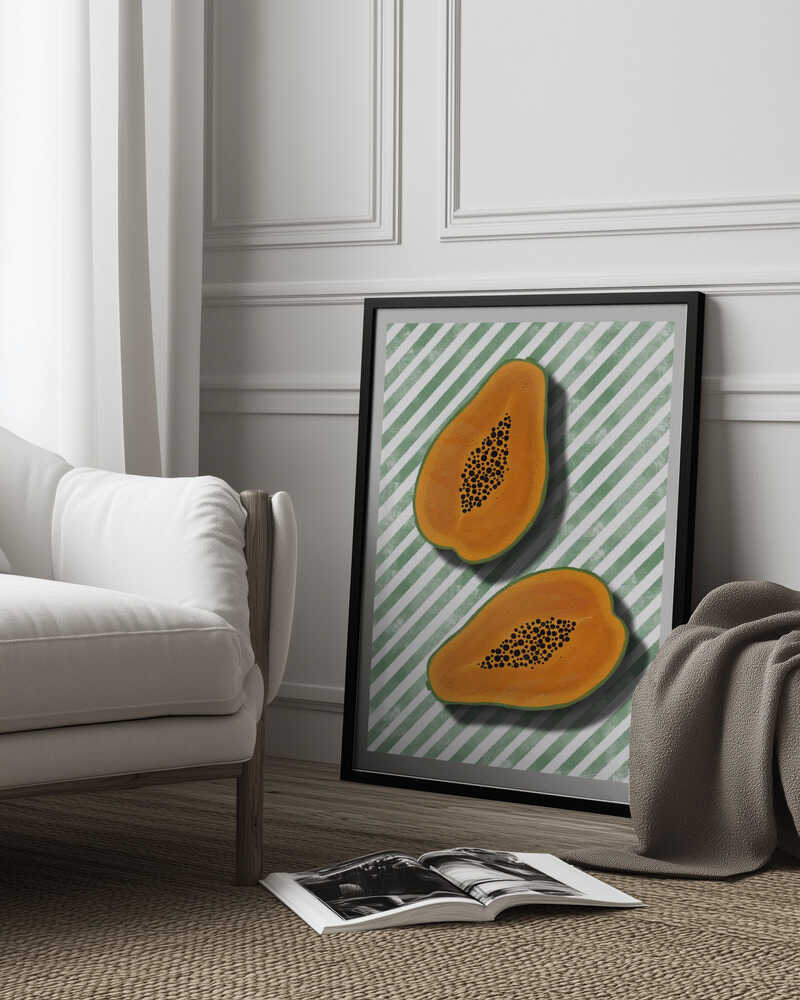Papayas Poster