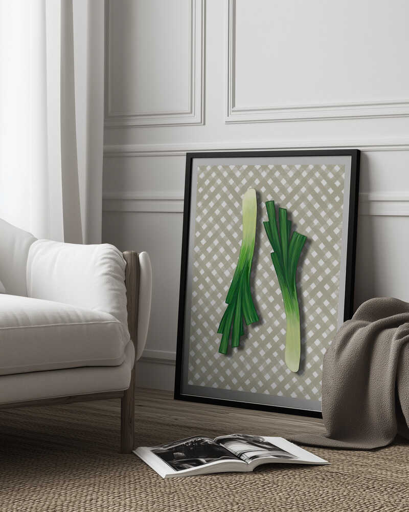 Leeks Poster
