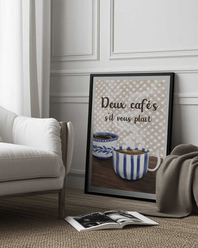 Two coffees please Poster