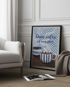 Two coffees please Poster