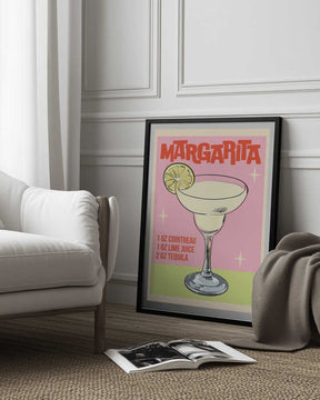 Margarita Cocktail Poster