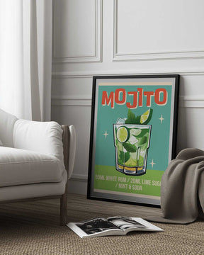 Mojito Cocktail Poster