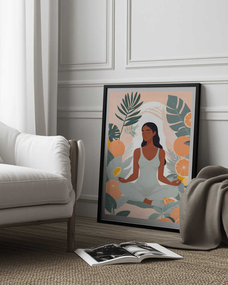 Citrus Meditation Poster