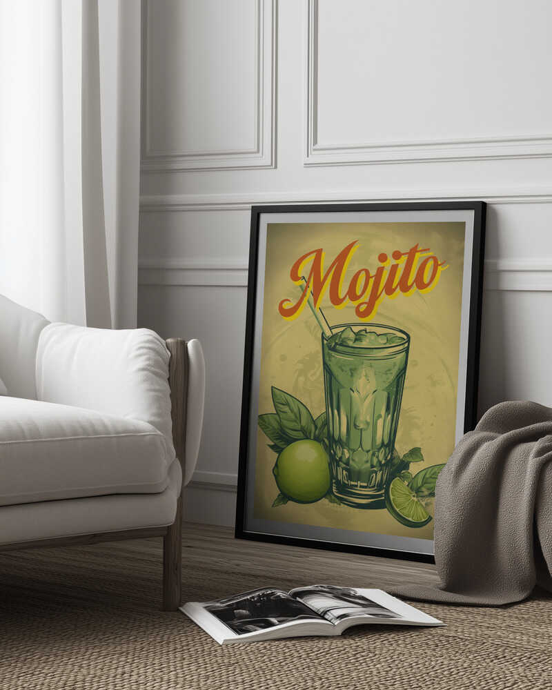 Lime Breeze Drink Poster