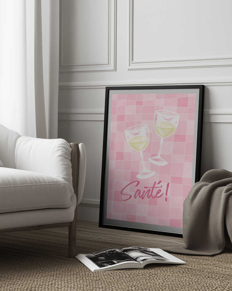 Cheers in Pink! Poster