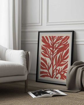 The Tree Branch with Leaves Poster