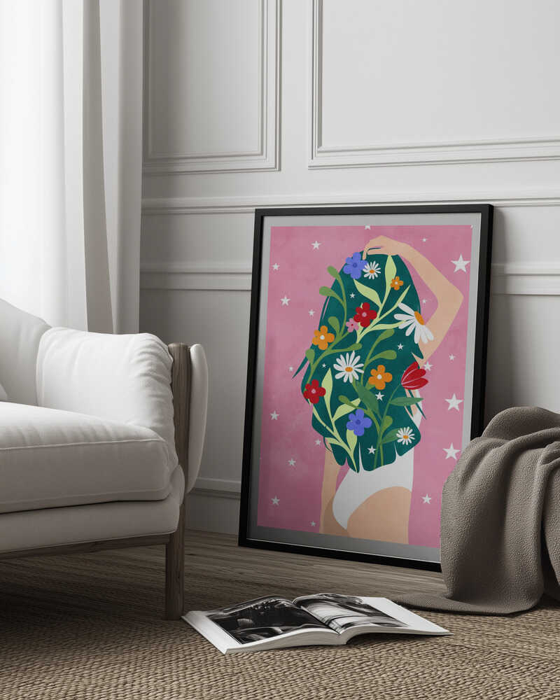 Floral Daydreams Poster