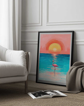 Just Vibin’ By the Sea Poster