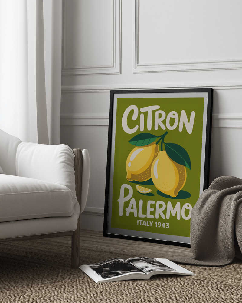 Lemon Harvest Poster