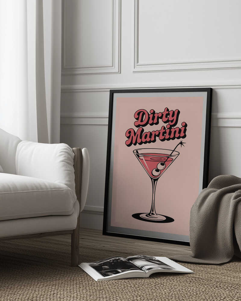 Martini Vibes Poster