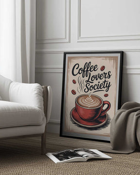 Steaming Cup Club Poster