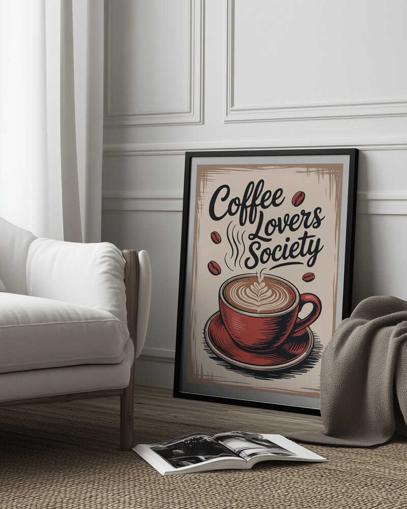 Steaming Cup Club Poster