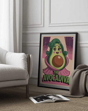 Glamorous Avocado Poster
