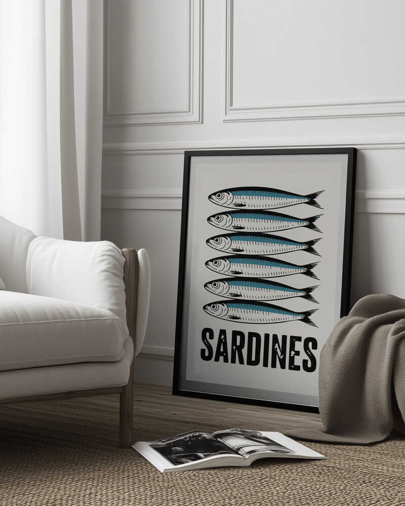 Sardine Parade Poster