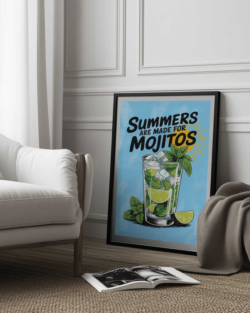 Summer Mojito Poster