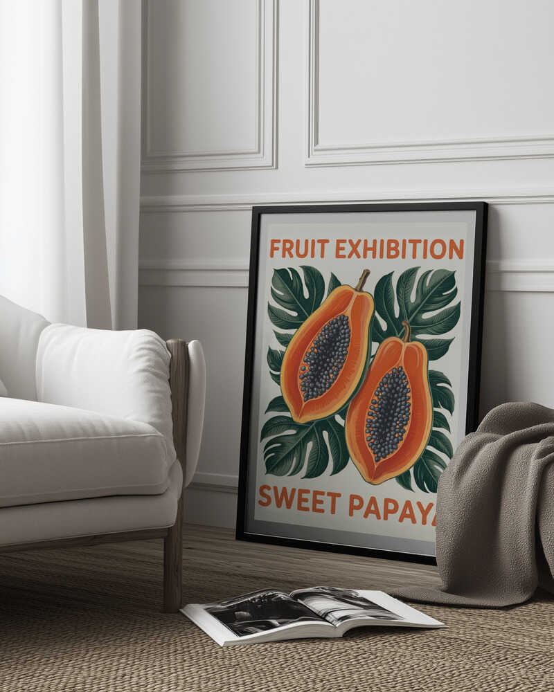 Sweet Papaya Poster