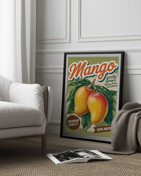 Mango Vintage Poster