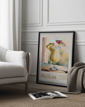 Classic Cocktails - Pina Colada Poster