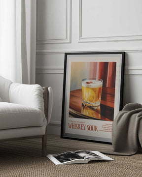 Classic Cocktails - Whiskey Sour Poster