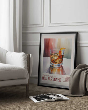 Classic Cocktails - Old Fashioned Poster