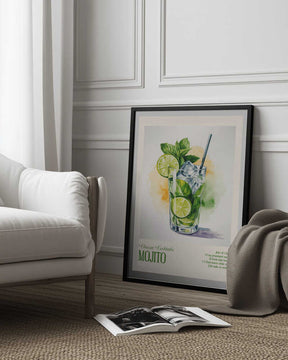 Classic Cocktails - Mojito Poster