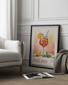 Classic Cocktails - Aperol Spritz Poster