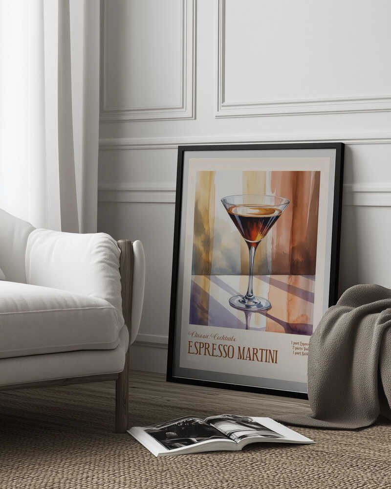 Classic Cocktails - Espresso Martini Poster