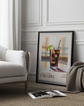Classic Cocktails - Cuba Libre Poster