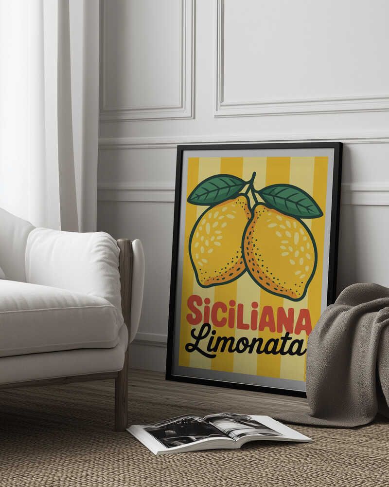 Siciliana Limonata Poster