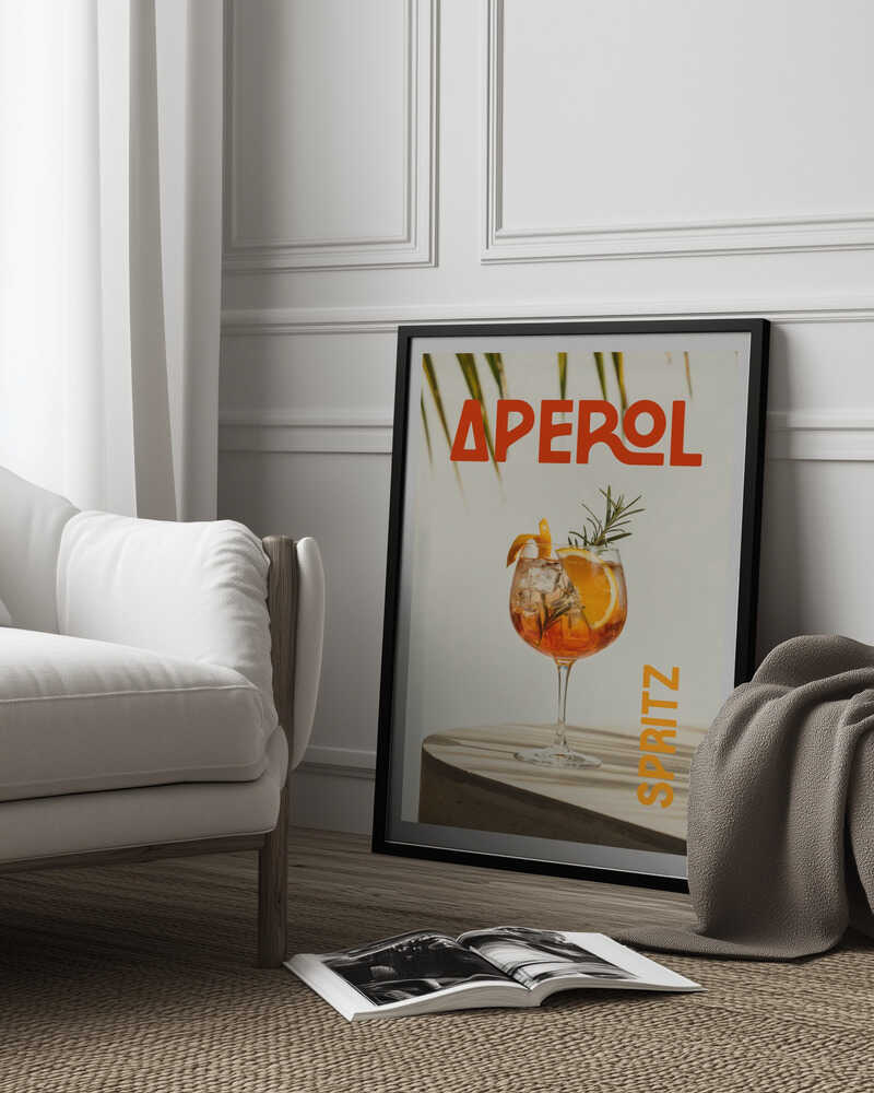 Aperol Spritz Tropic Poster