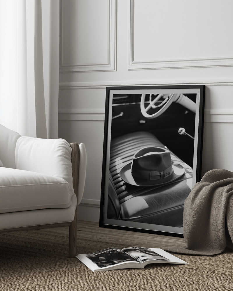 Hat In the Car Poster