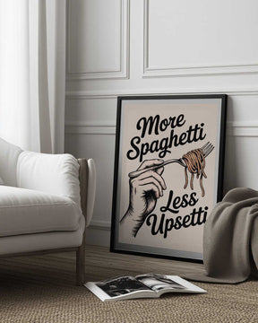 More Spaghetti, Less Upsetti Poster