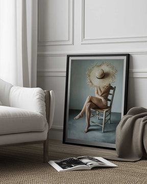 The Girl In the Straw Hat Poster