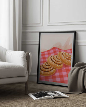 Swedish Cinnamon Buns Poster