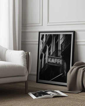 Kaffe Skylt Poster