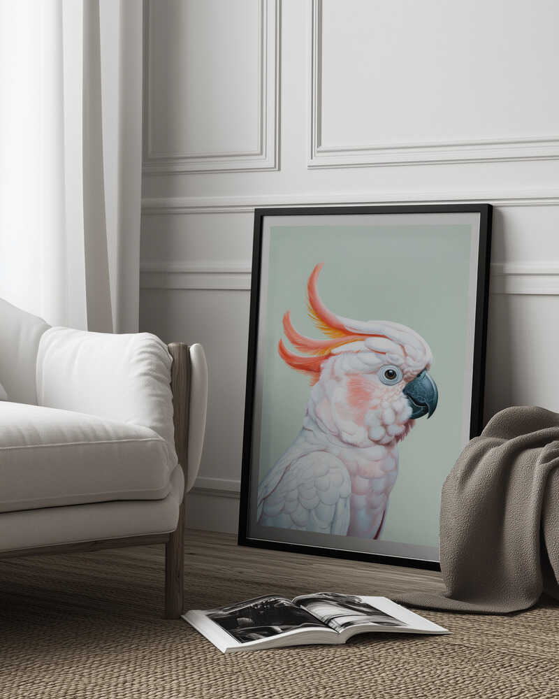 White Cockatoo No 1 Poster