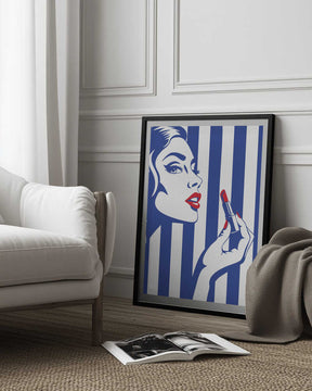Put On Some Lipstick Poster