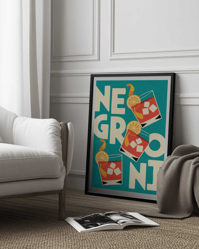 Negroni Times Three Poster