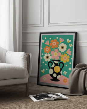Bouquet of Bold Flowers Poster