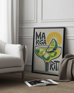 Sunny Margarita Poster